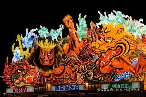 青森ねぶた祭　画像提供：（公社）青森観光コンベンション協会